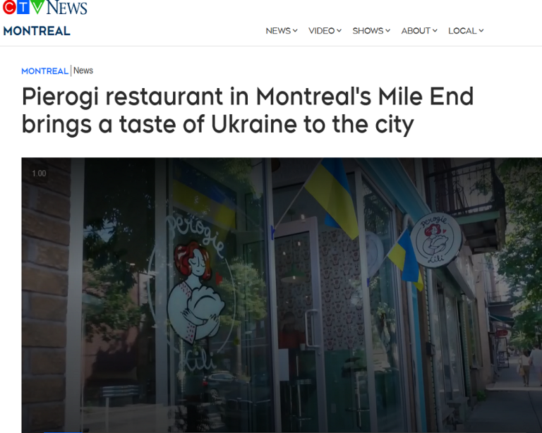 Pierogi restaurant in Montreal’s Mile End brings a taste of Ukraine to the city— CTVNEWS